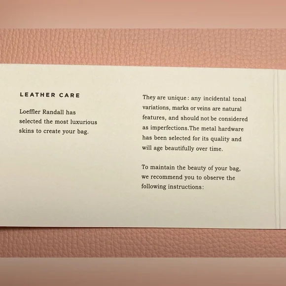 NWT Loeffler Randall Ballet Pink Leather Shoulder Bag - Picture 9 of 14